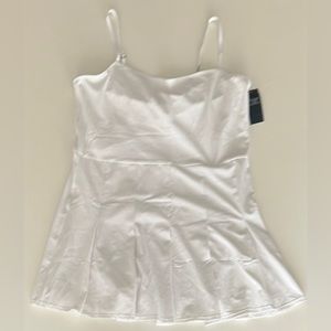 NWT Abercrombie Tennis Dress White Size Large Petit
